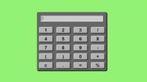 Learn Javascript Web App Development -Build A Calculator App