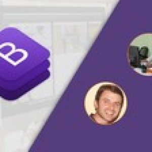 Bootstrap 4 - Create 4 Real World Projects