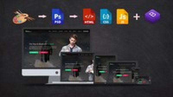 Create Responsive Websites: From PSD Design to Code As a Pro