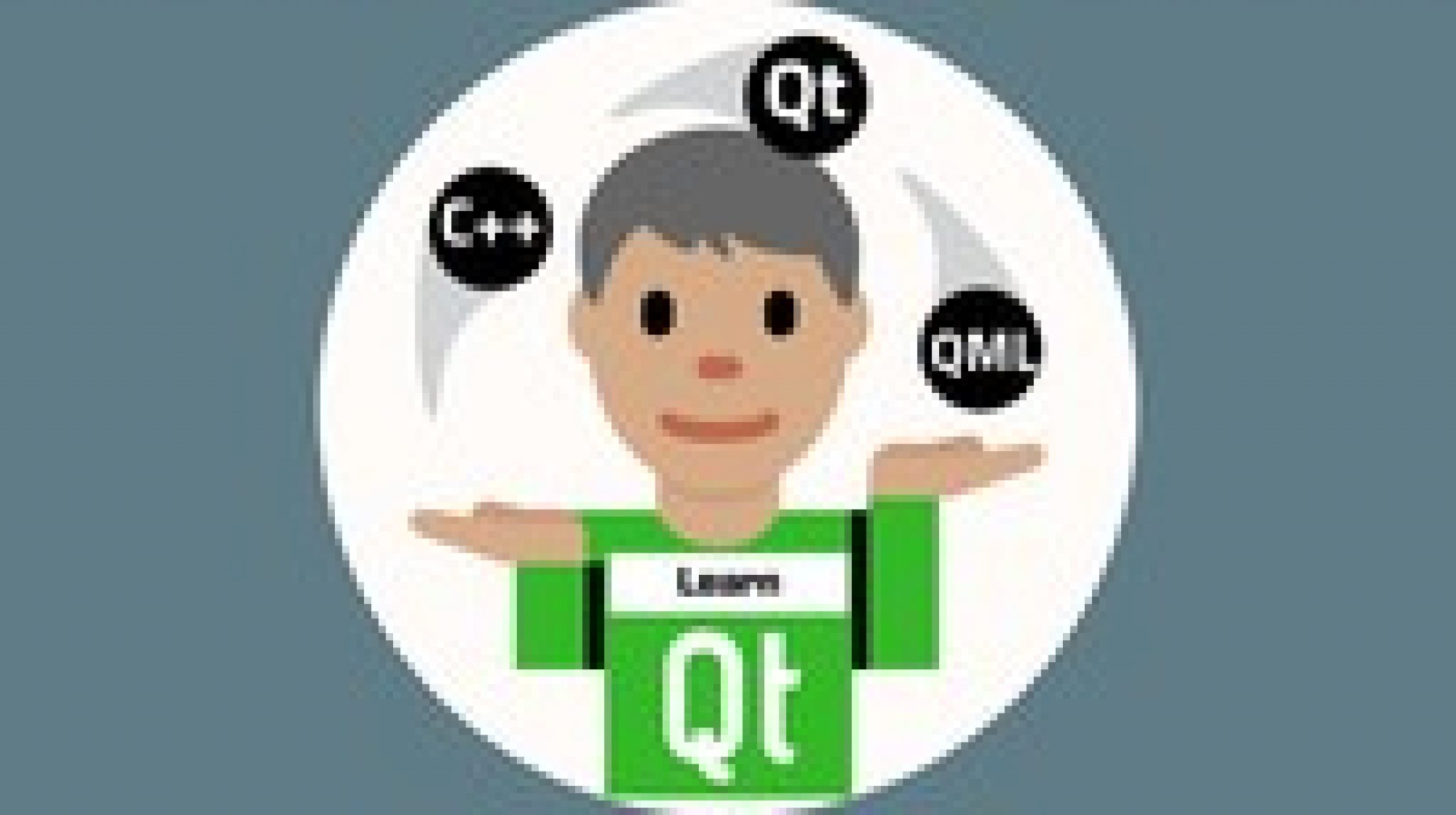 Unknown module. QML logo. Qt quick.