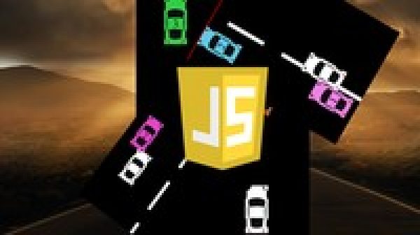 JavaScript Car Driving Game from scratch with source code