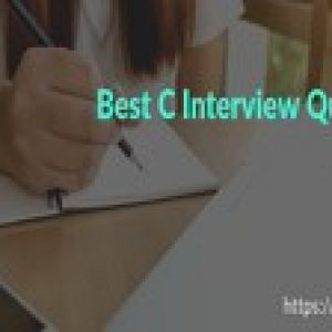 Best C Interview Questions