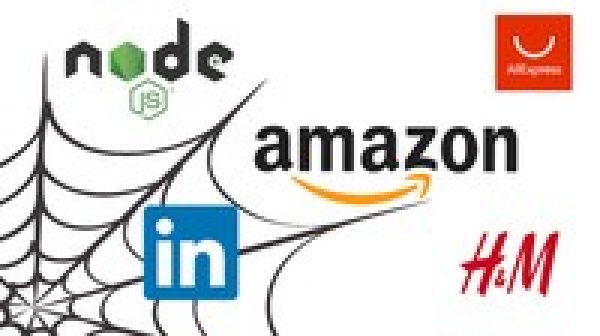 Web Crawling with Nodejs (H&M, Amazon, LinkedIn, AliExpress)