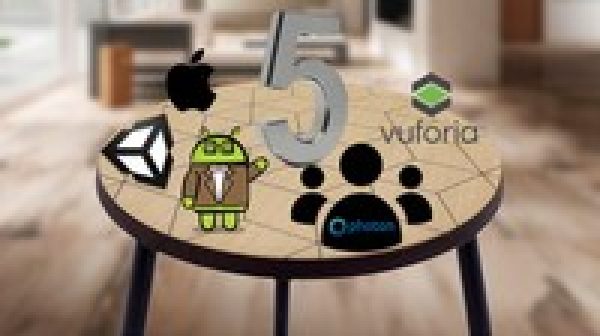 Arcore & Vuforia make 5 games Augmented Reality in Unity3D