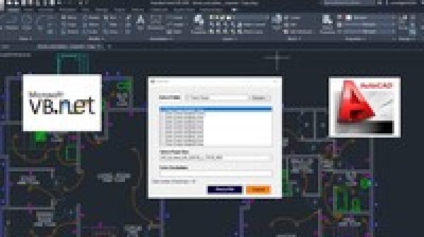 AutoCAD Programming using VB.NET with Windows Forms
