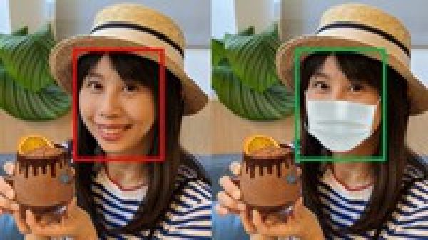 Deep Learning: masked face detection, recognition