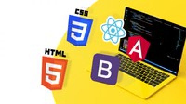 Web Development with HTML, CSS, Bootstrap,React JS & Angular