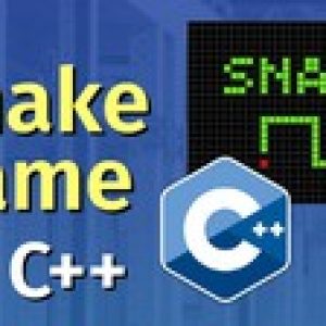 Learn C++ By Making Games (Snake and Pong game).