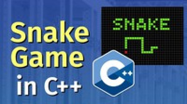 Learn C++ By Making Games (Snake and Pong game).