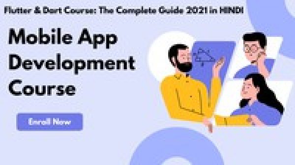 Flutter & Dart Course: The Complete Guide 2021 in HINDI